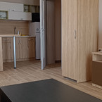 APARTMENT /one bedrooms, living-room, kitchen-box/
